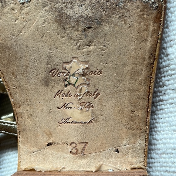 CAPRITOUCH 100% leather hand made Italian sandals with a sea star ⭐️ - Picture 8 of 8